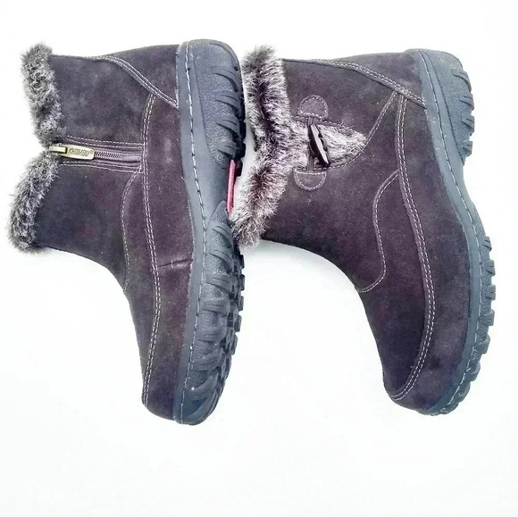 Khombu Gracie Chocolate Brown Boots Size 7M - Picture 4 of 8